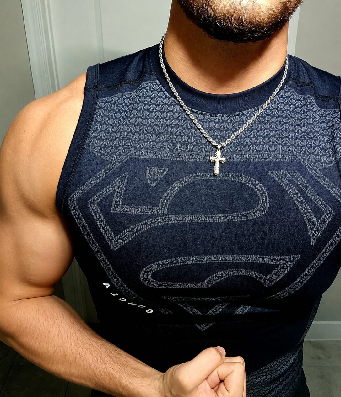 Customer photo review of 3047 - Superman Compression Tanks