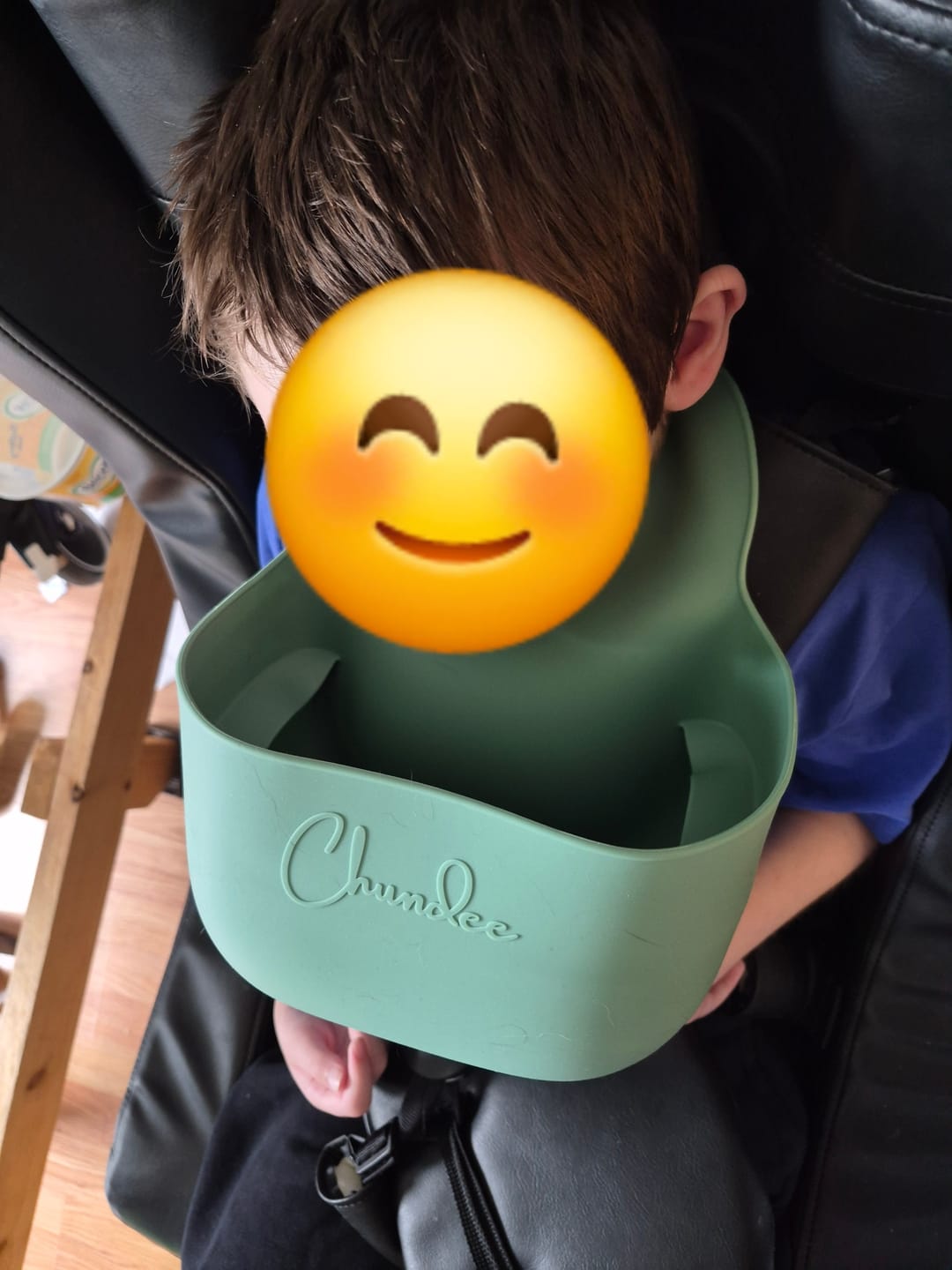 Customer photo review of Green Chundee Bib
