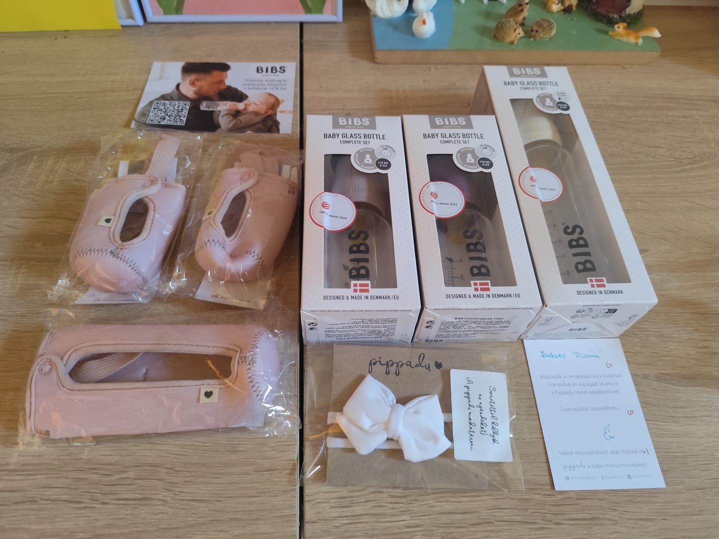 Customer photo review of BIBS üveg cumisüvegszett - krémfehér - 225 ml