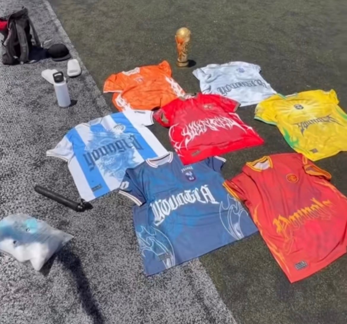 Customer photo review of 4215 - International Football Jerseys - June 9th