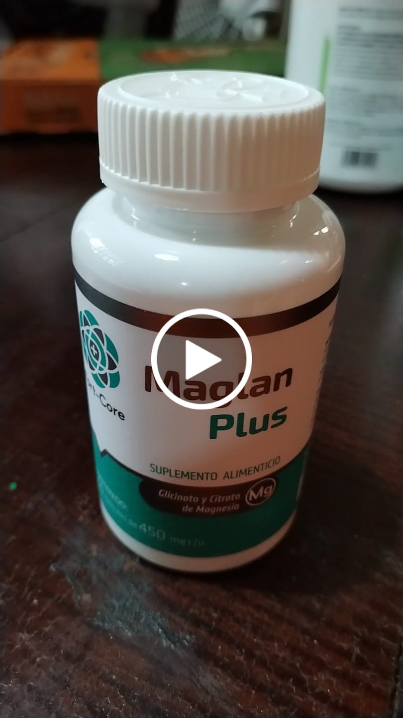 Customer video review of Maglan Plus Fort Core | Citrato y Glicinato de Magnesio | 60 cápsulas