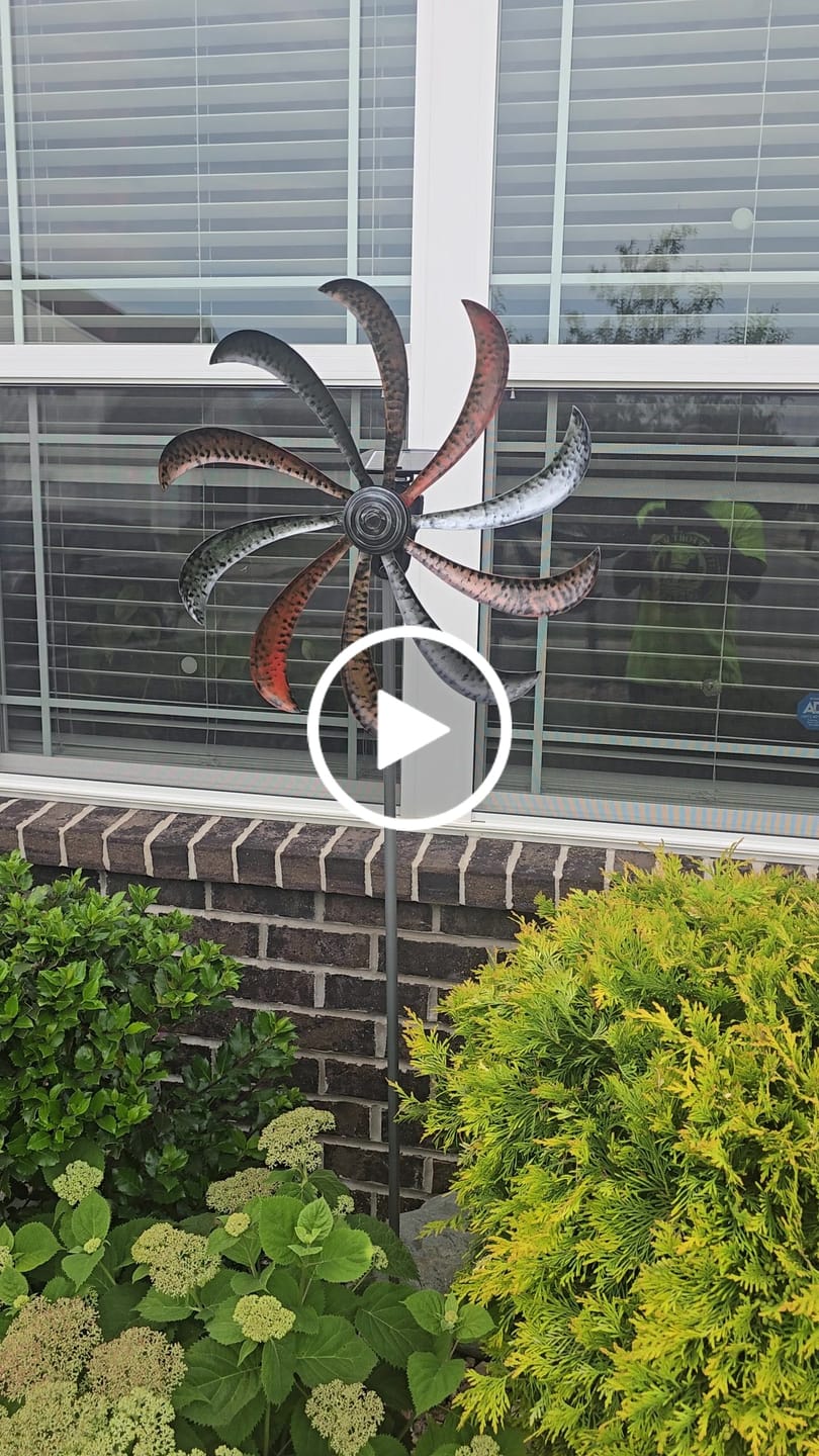 Customer video review of Windless Wind Spinner