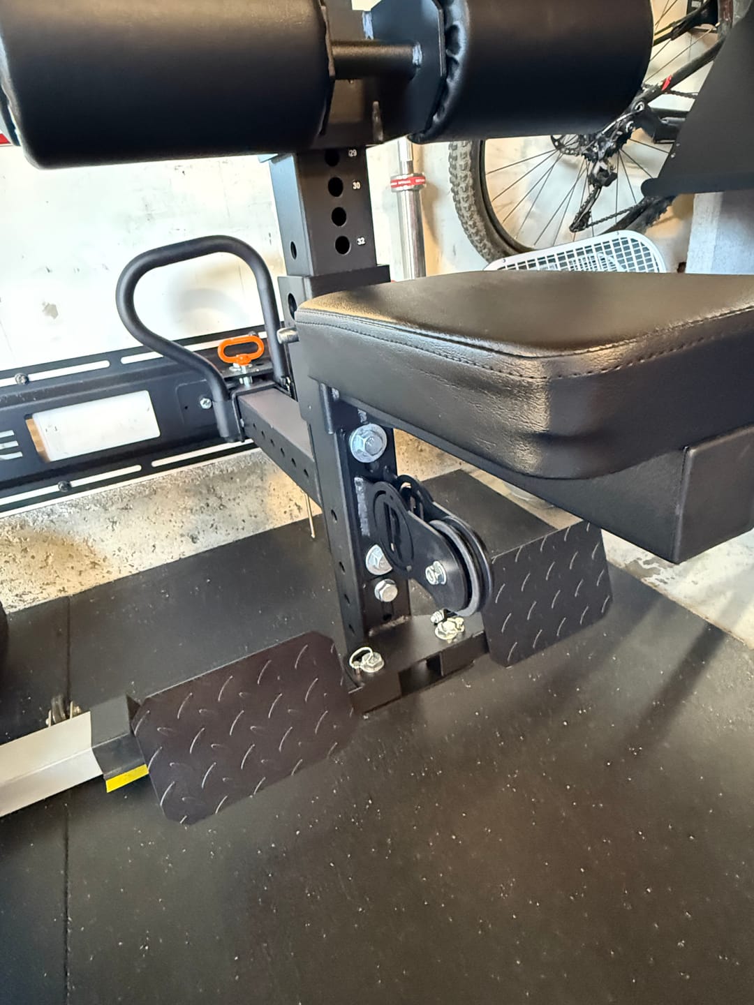 Customer photo review of Pulley System - Rows Collapsible Footplate