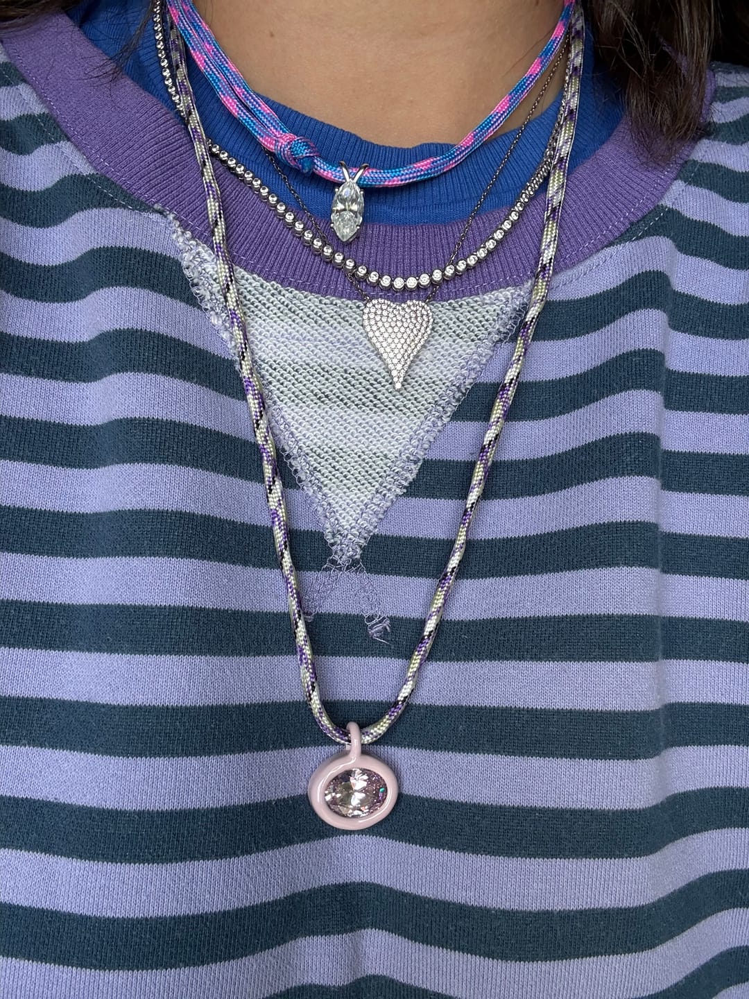 Customer photo review of The Birthstone Charm