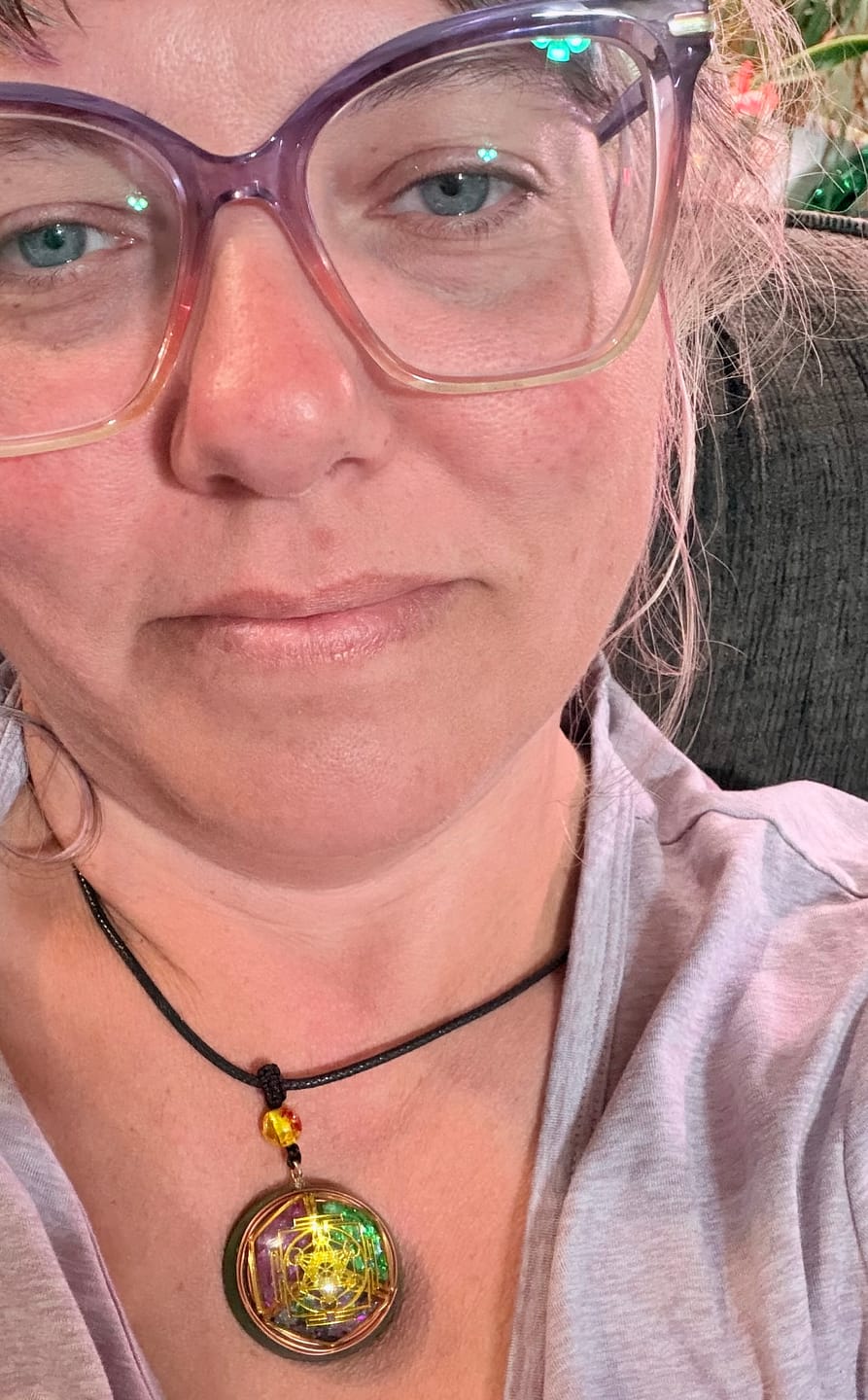 Customer photo review of Magnetic Energy Talisman