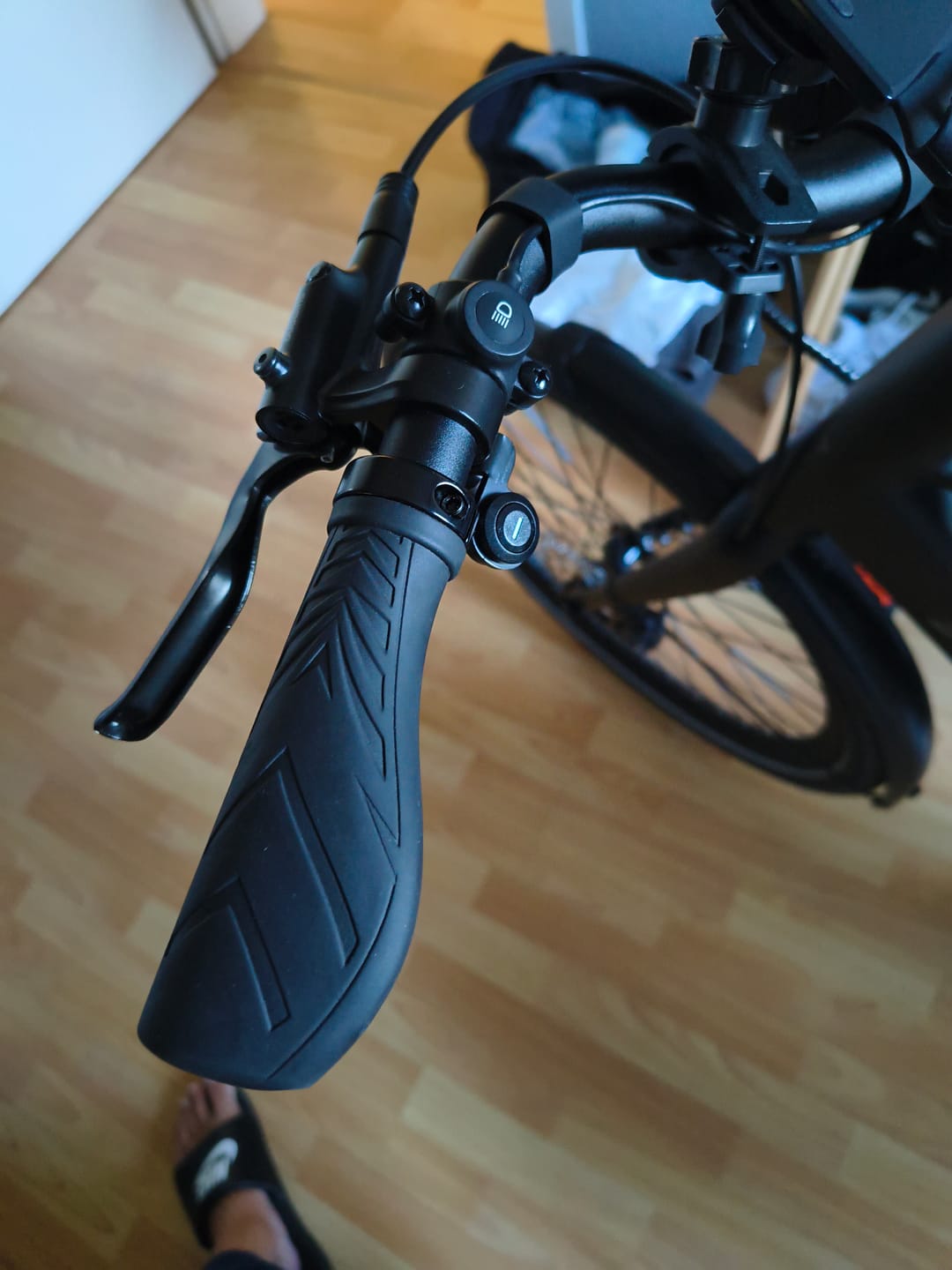 Customer photo review of ComfortGrip - Ergonomische Fahrradgriffe