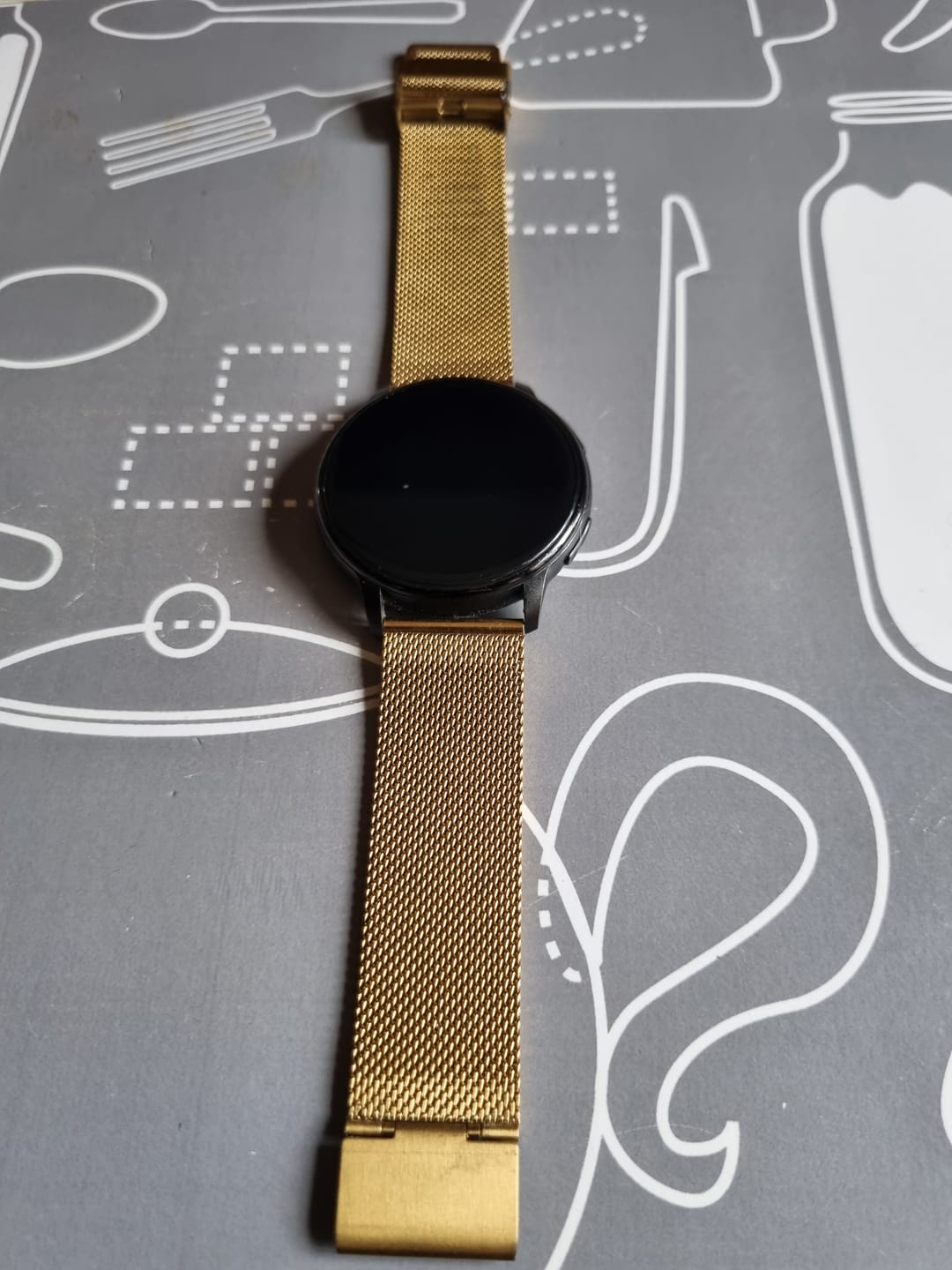 Customer photo review of Bracelet Milanais à Dégagement Rapide