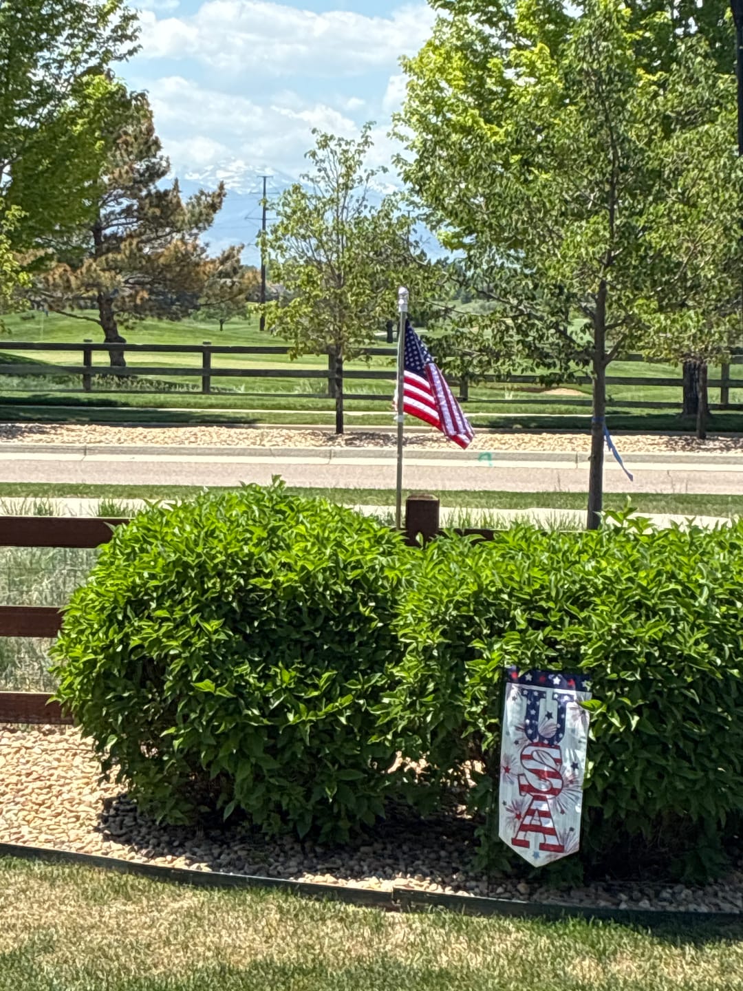 Customer photo review of 16" x 24" American Flag