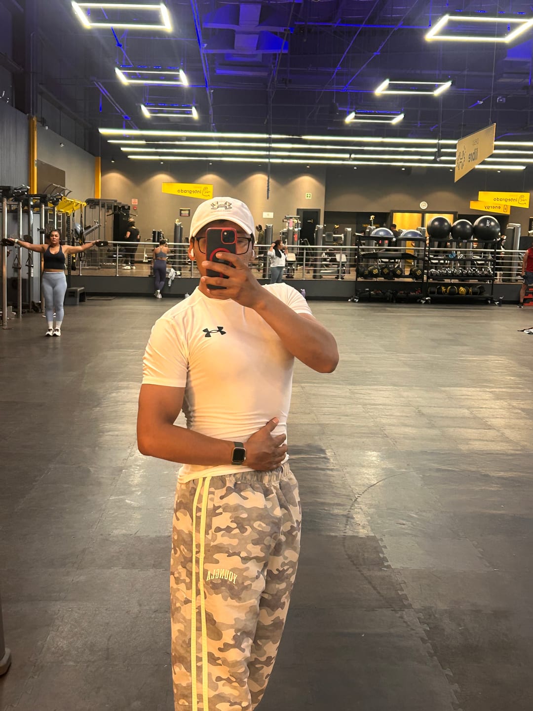 Customer photo review of 249 - Camo Flagship Track Pants