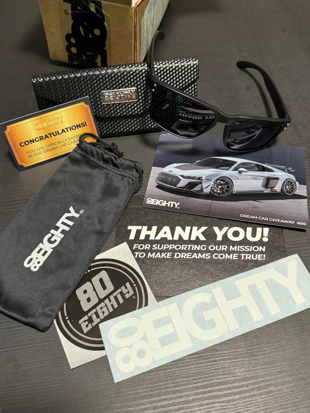 Customer photo review of 80Eighty® Polarized Sunglasses - Black