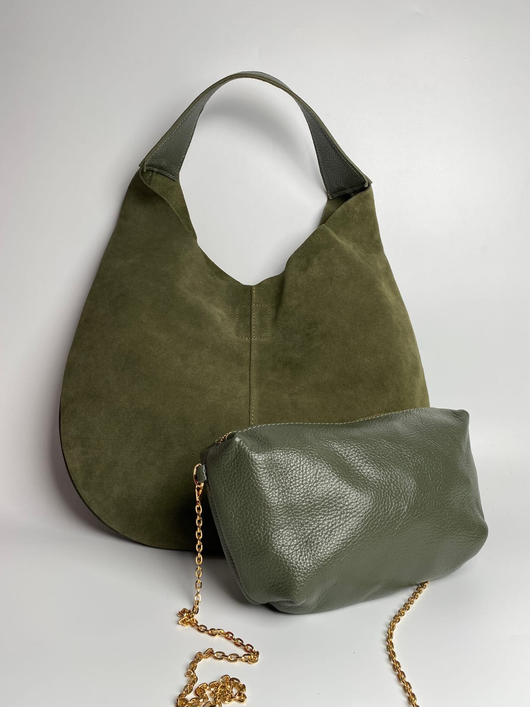 Customer photo review of LUNA No.2 | Yavrulu Tote Çanta | Zümrüt Yeşil