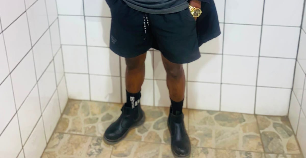 Customer photo review of Grittgear Mangano S1 Leather Safety Boot - Black