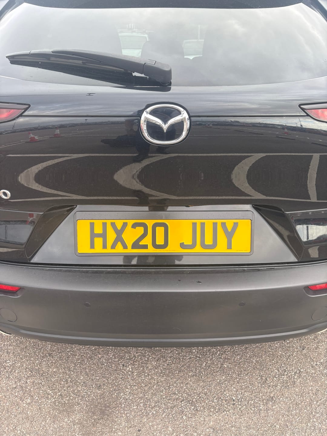 Customer photo review of Metal Pressed Number Plate (standard)- 520mm x 111mm