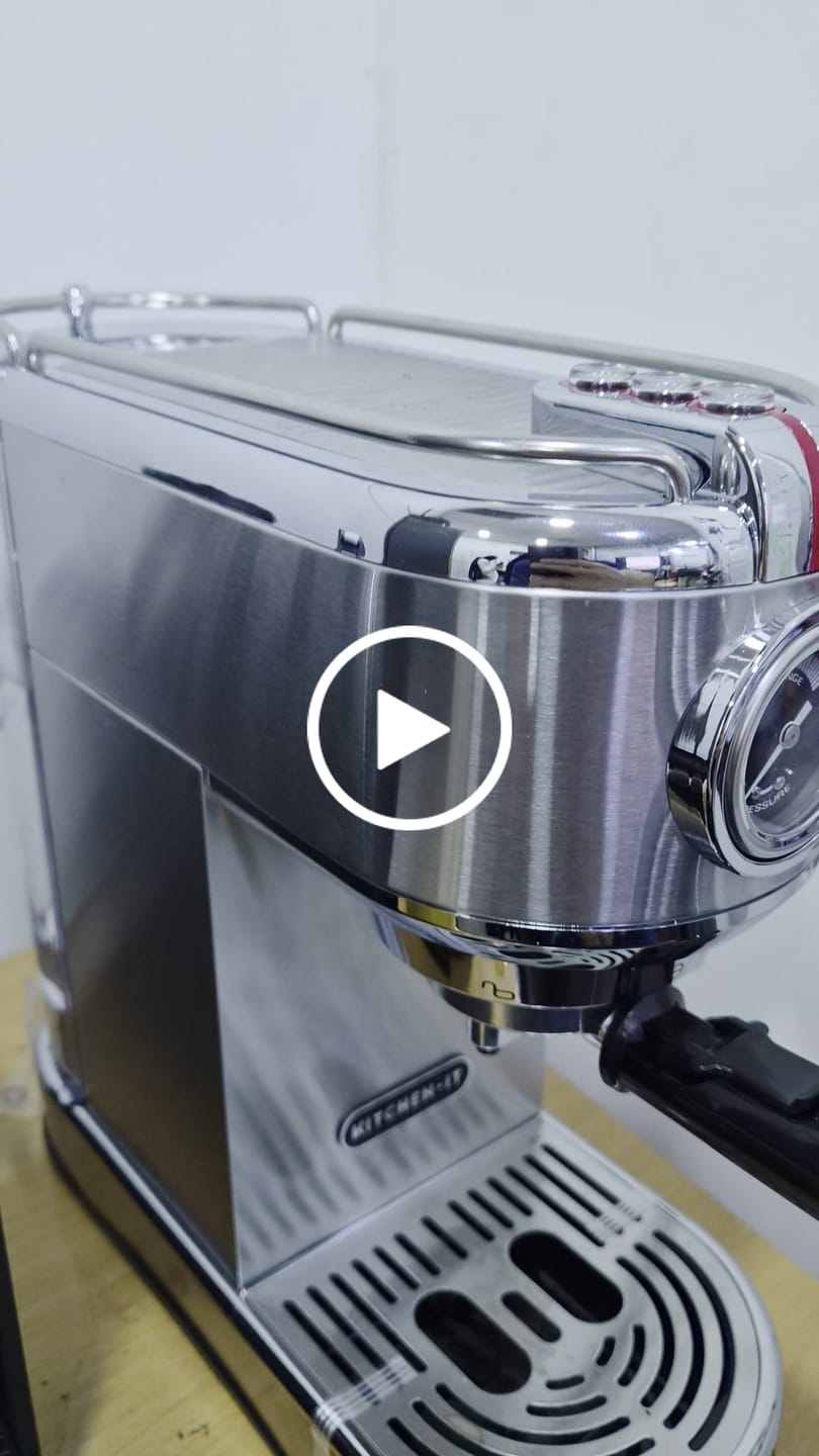 Customer video review of Cafetera Espresso Bari 5 en 1