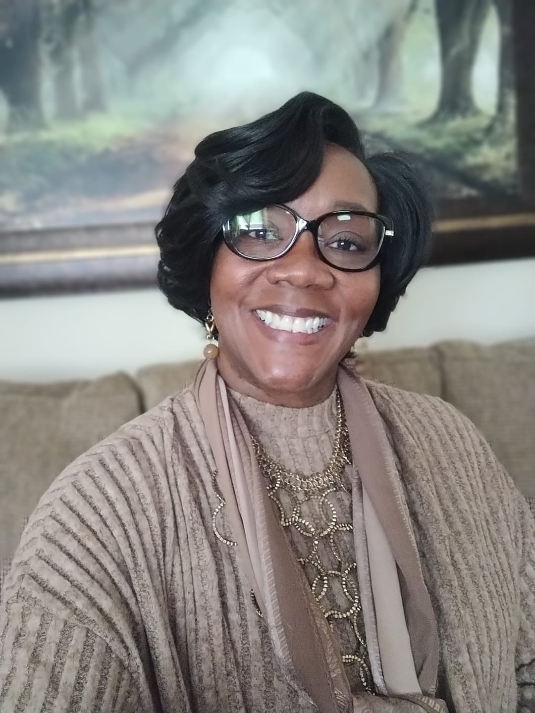 Customer photo review of Sensationnel Butta Chic Bob Glueless 5" Deep Part HD Lace Front Wig - BOB UNIT 1