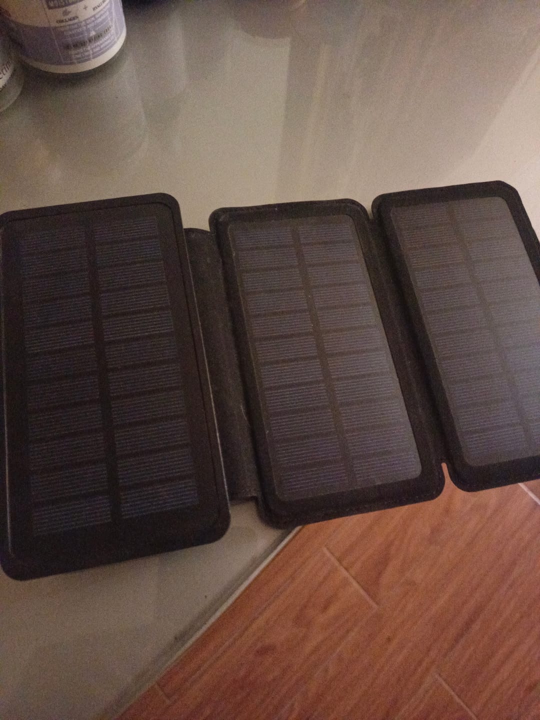 Customer photo review of 10,000mAH Solar Power Bank