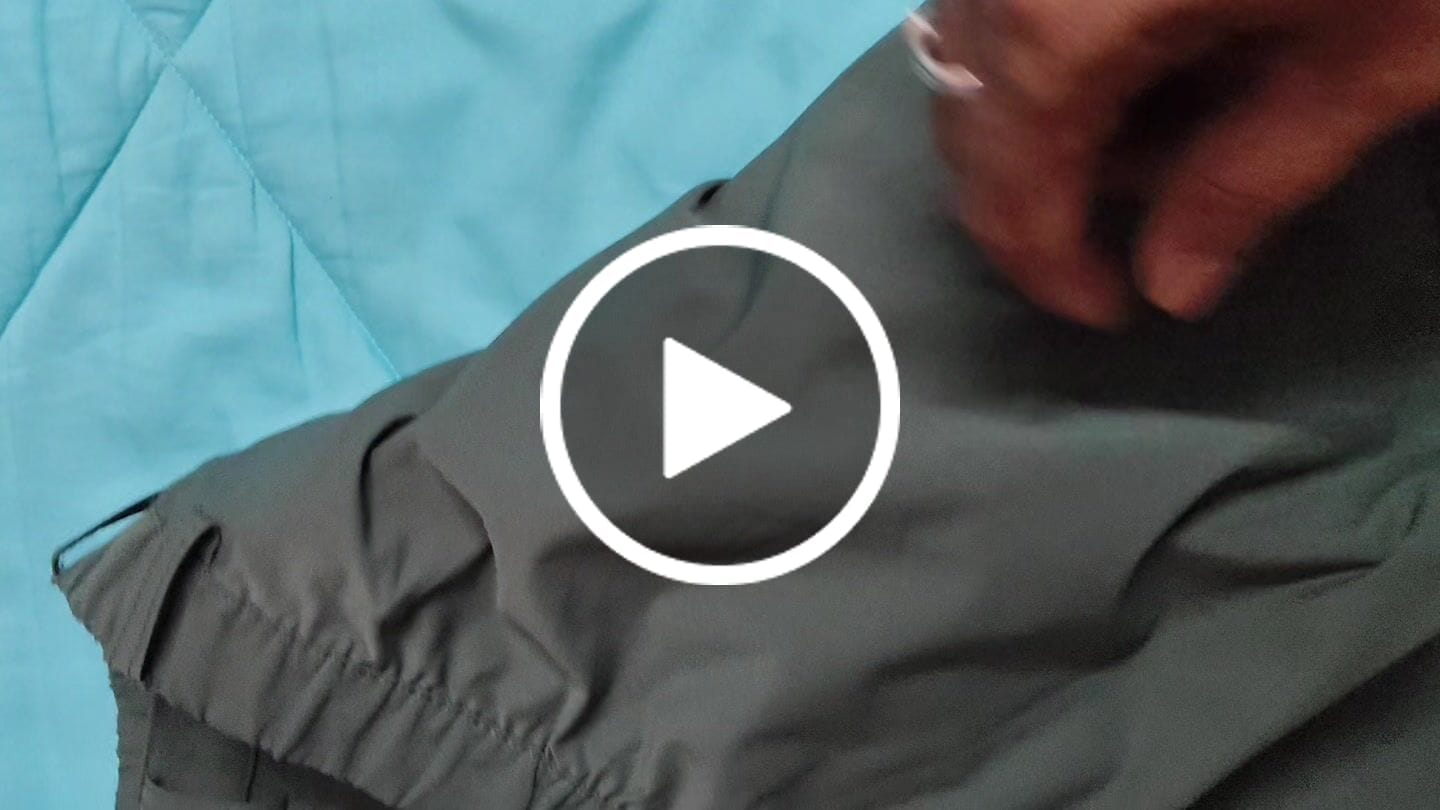Customer video review of Military Green - Power Stretch All Mode Pant