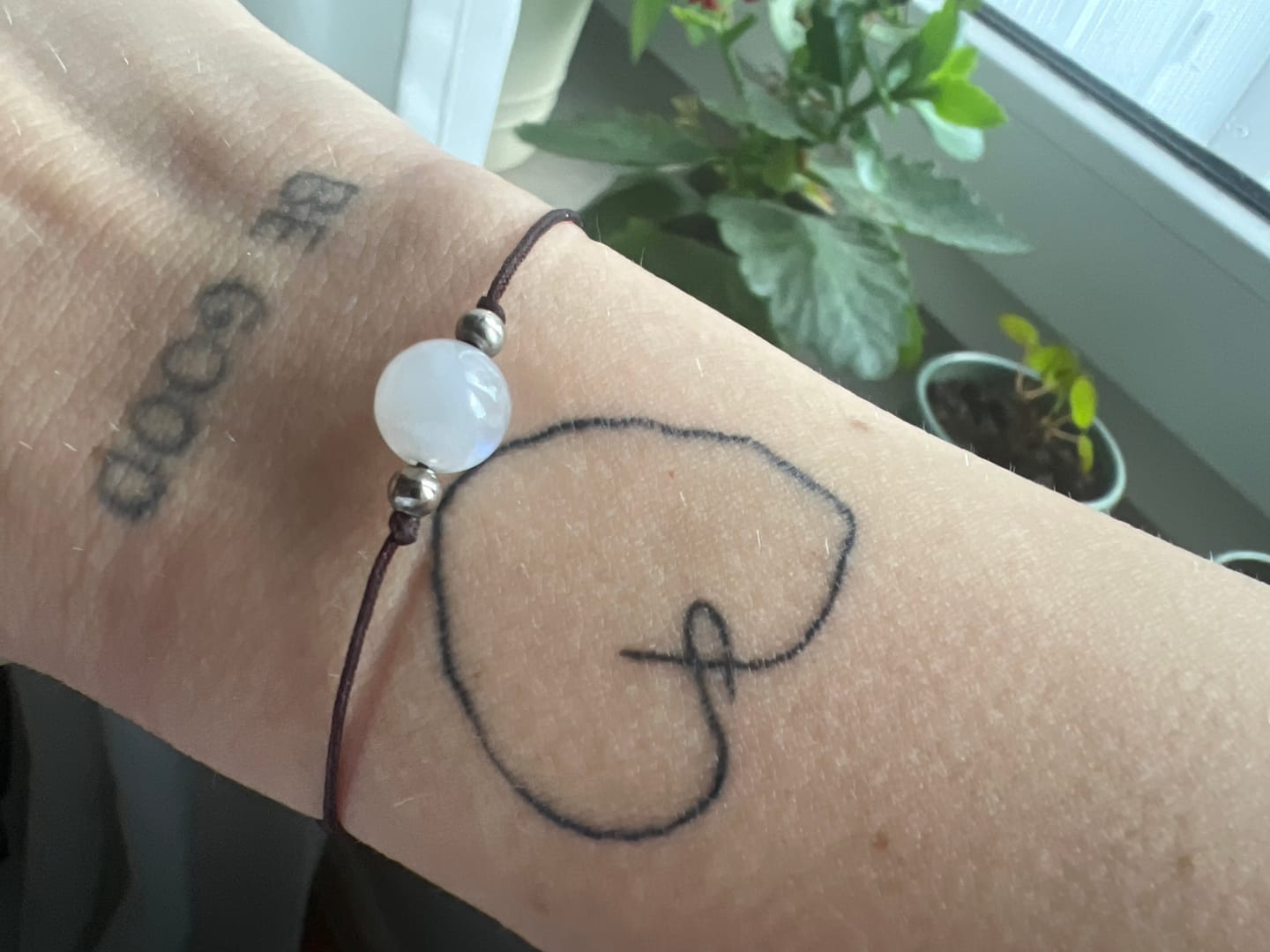 Customer photo review of Mondstein Armband - Naturband