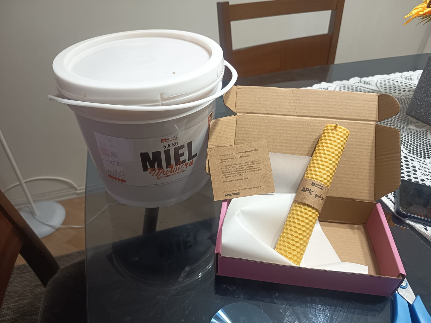 Customer photo review of Balde Miel Multiflora Valle del Maipo 5,6Kg