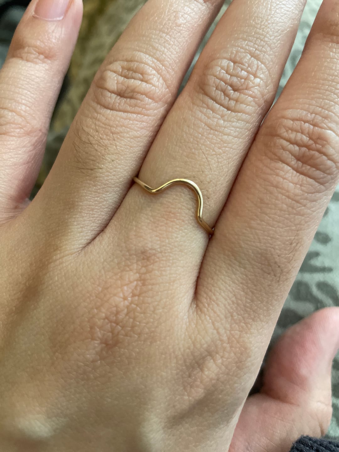 Customer photo review of Over The Bump Ring