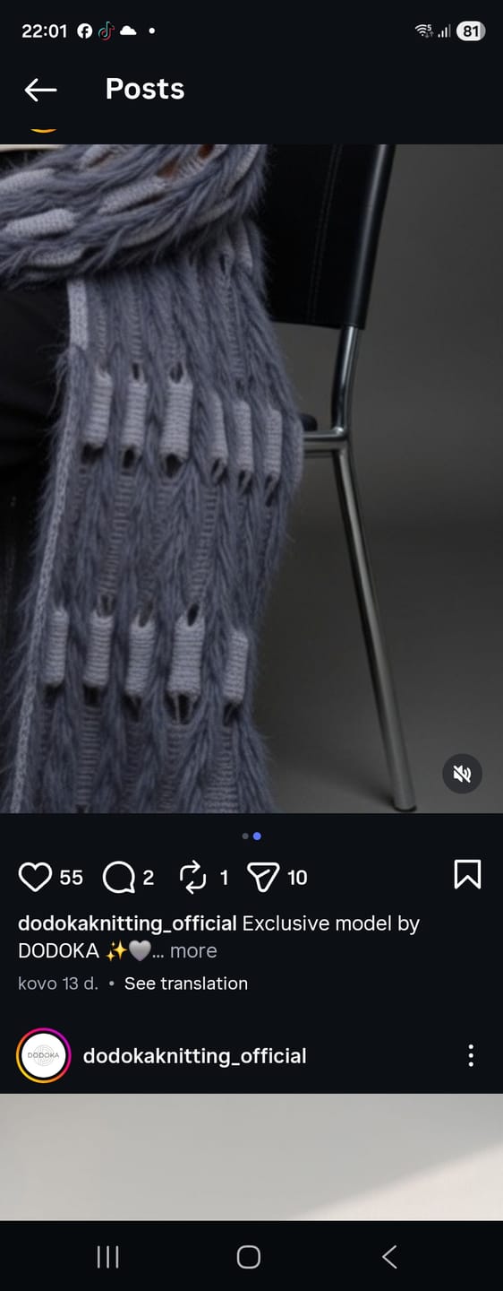 Customer photo review of YarnArt Merino DeLuxe 50