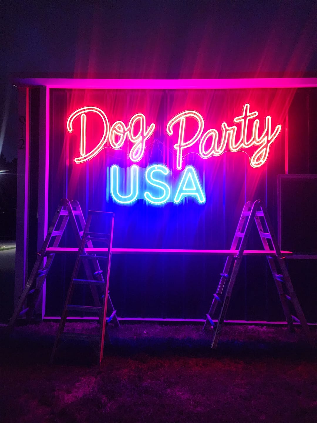 Customer photo review of Custom Neon Logo 010514026- F