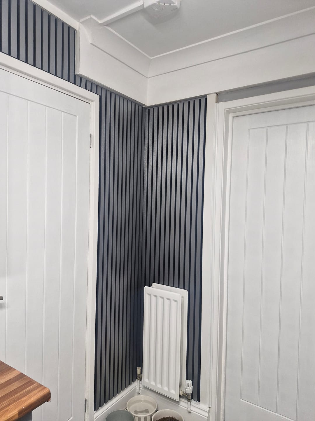 Customer photo review of Premium Acoustic Slatted Wall Panel (Multiple Colours)