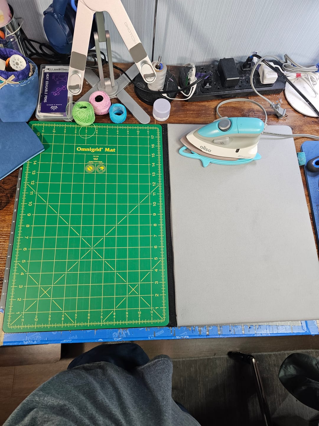 Customer photo review of Omnigrid Foldaway Cutting and Ironing Mat