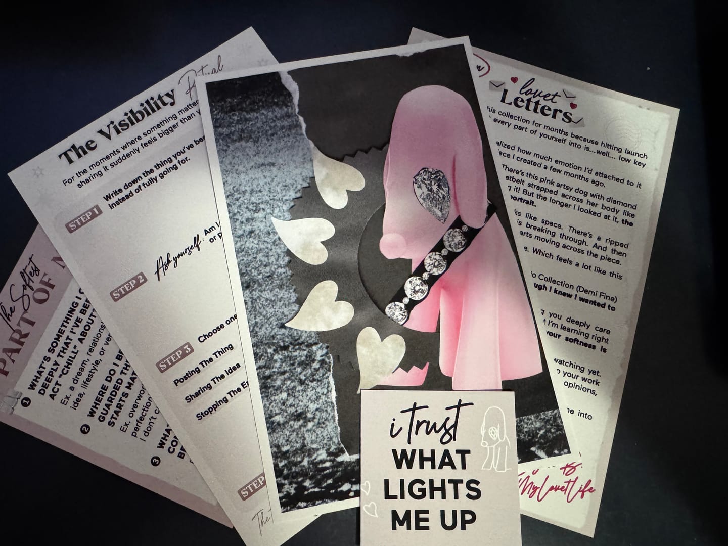 Customer photo review of Lovet Letters: The Monthly Mail Club