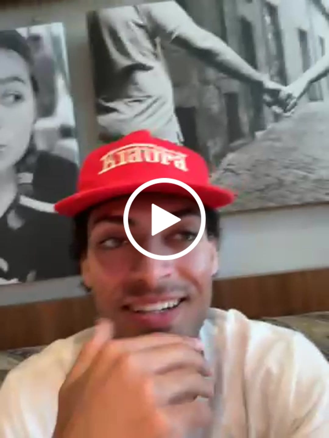 Customer video review of Racing Team Hat
