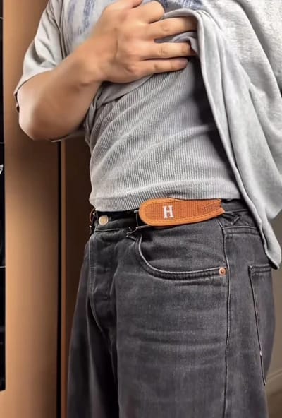 Customer photo review of Riem zonder gesp