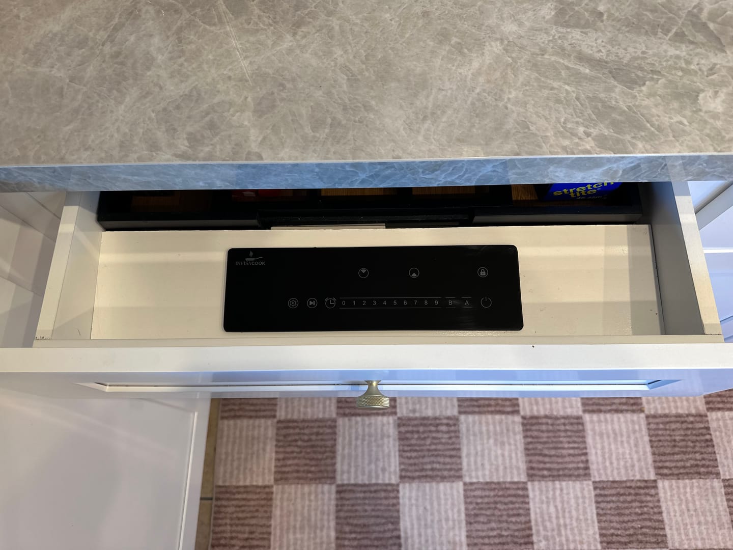 Customer photo review of Invisacook 2 Burner Induction Cooktop – Flush-Mount (110V or 220V)
