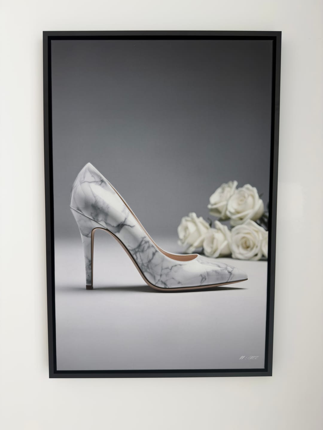 Customer photo review of Marble Heel V.1