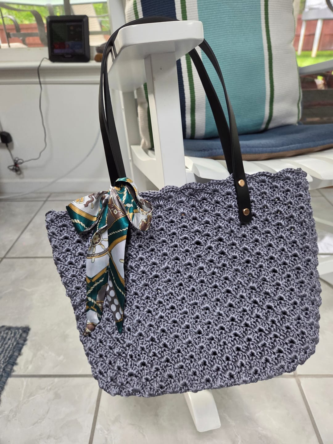 Customer photo review of CrochetPark™ Aveline crochet Shoulder Bag Kit