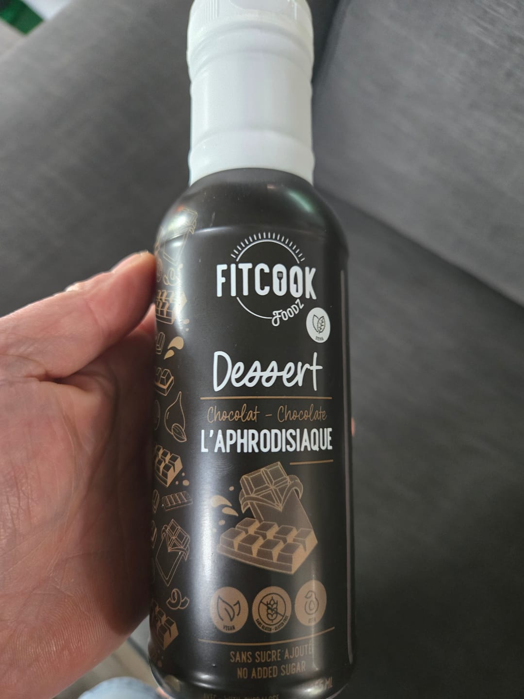 Customer photo review of Sauce Dessert - L'Aphrodisiaque - Chocolat