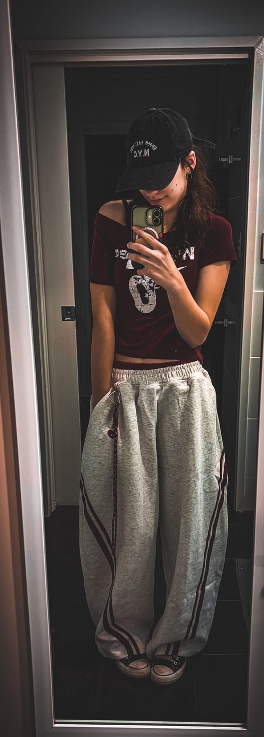 Customer photo review of Aelfric Eden Baggy Barrel Sweatpants