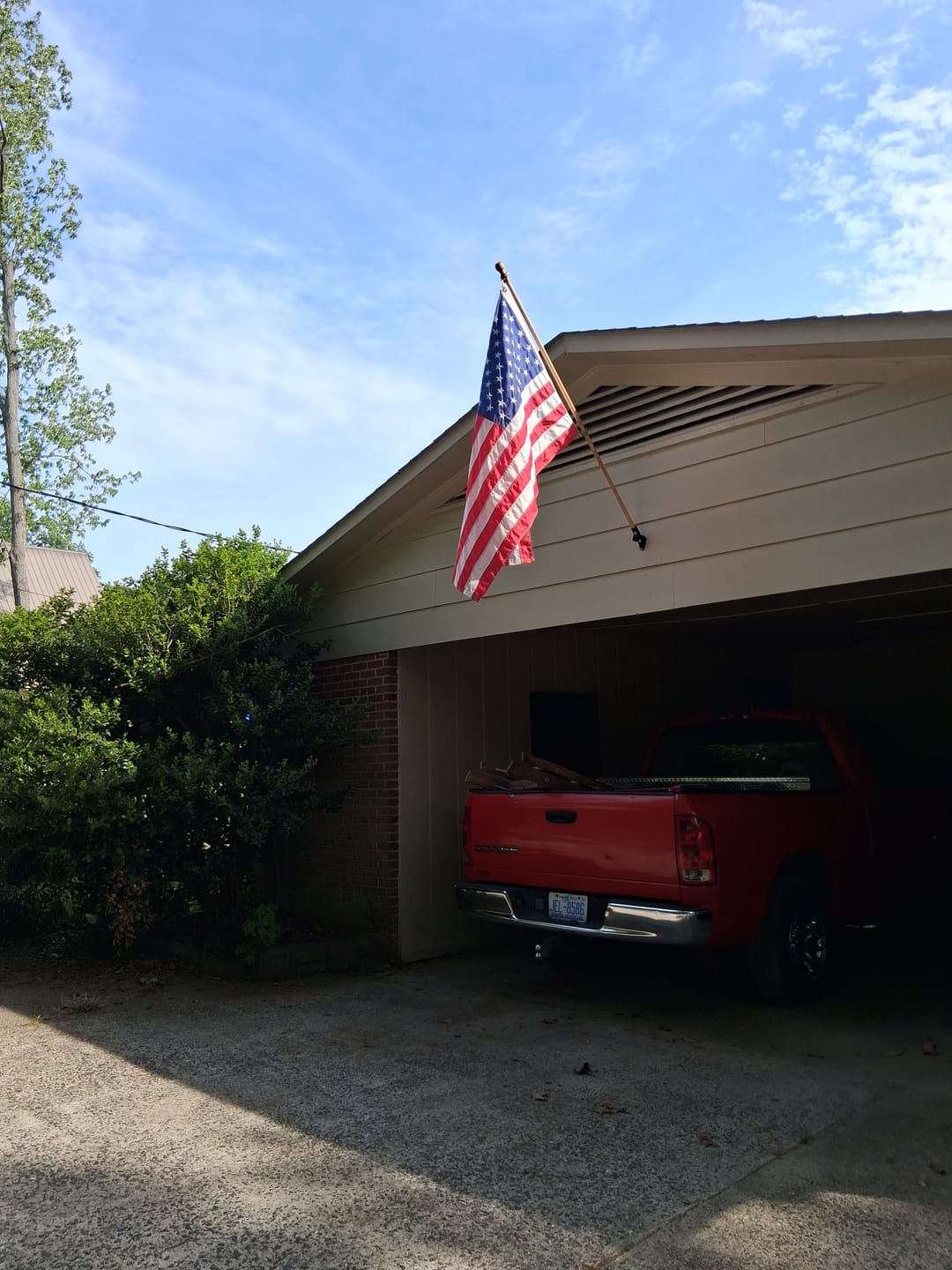 Customer photo review of 16" x 24" American Flag