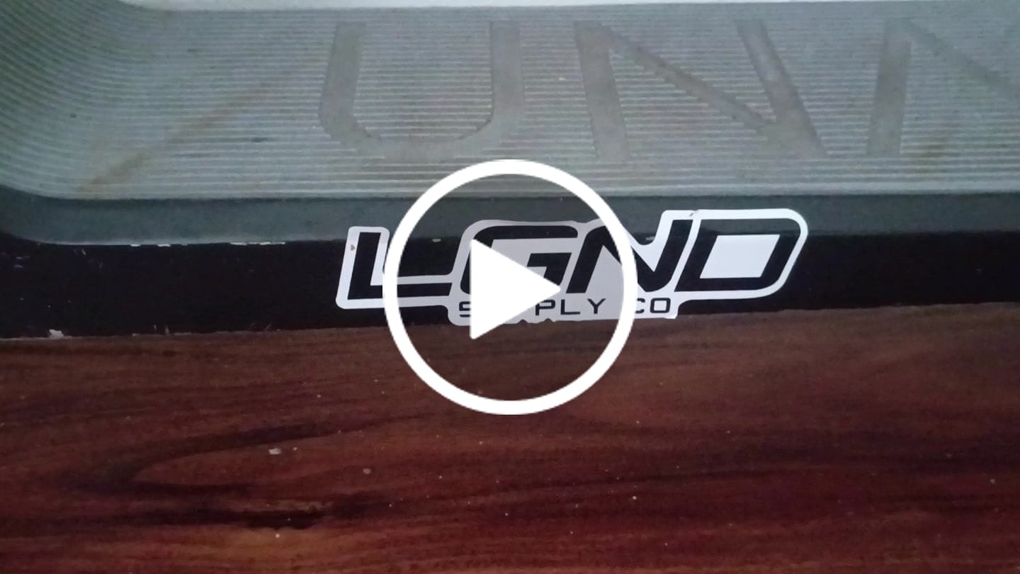 Customer video review of LGND Decal