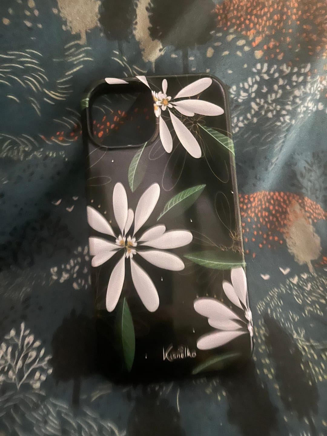 Customer photo review of Coque Fleurit-Noël