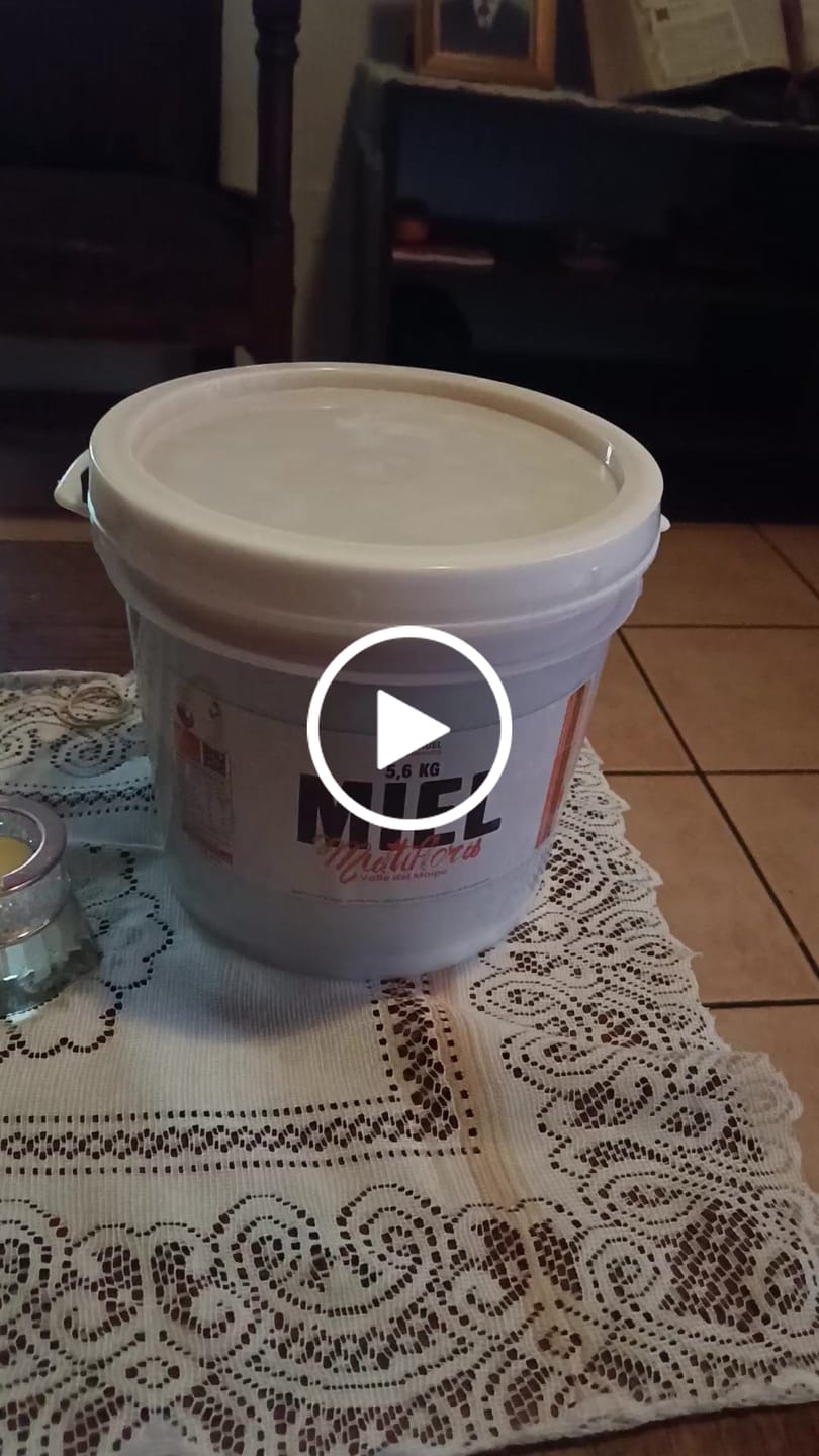 Customer video review of Balde Miel Multiflora Valle del Maipo 5,6Kg