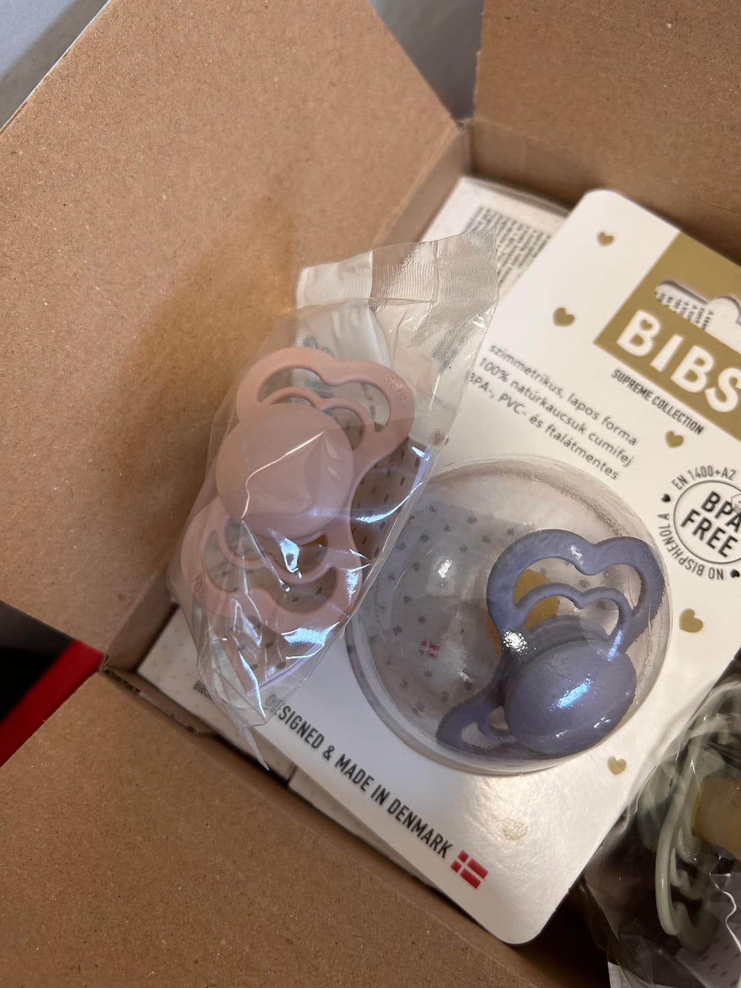 Customer photo review of BIBS Supreme cumiszett - 2 cumi, választható színben