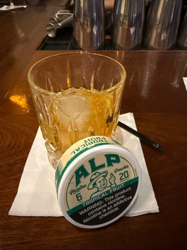 Customer photo review of Tropical Fruit Nicotine Pouches
