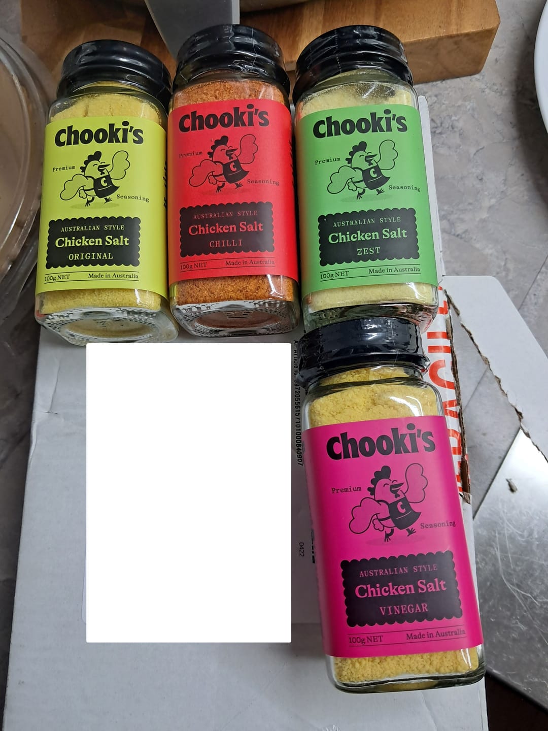 Customer photo review of Chooki's Original Chicken Salt 100g