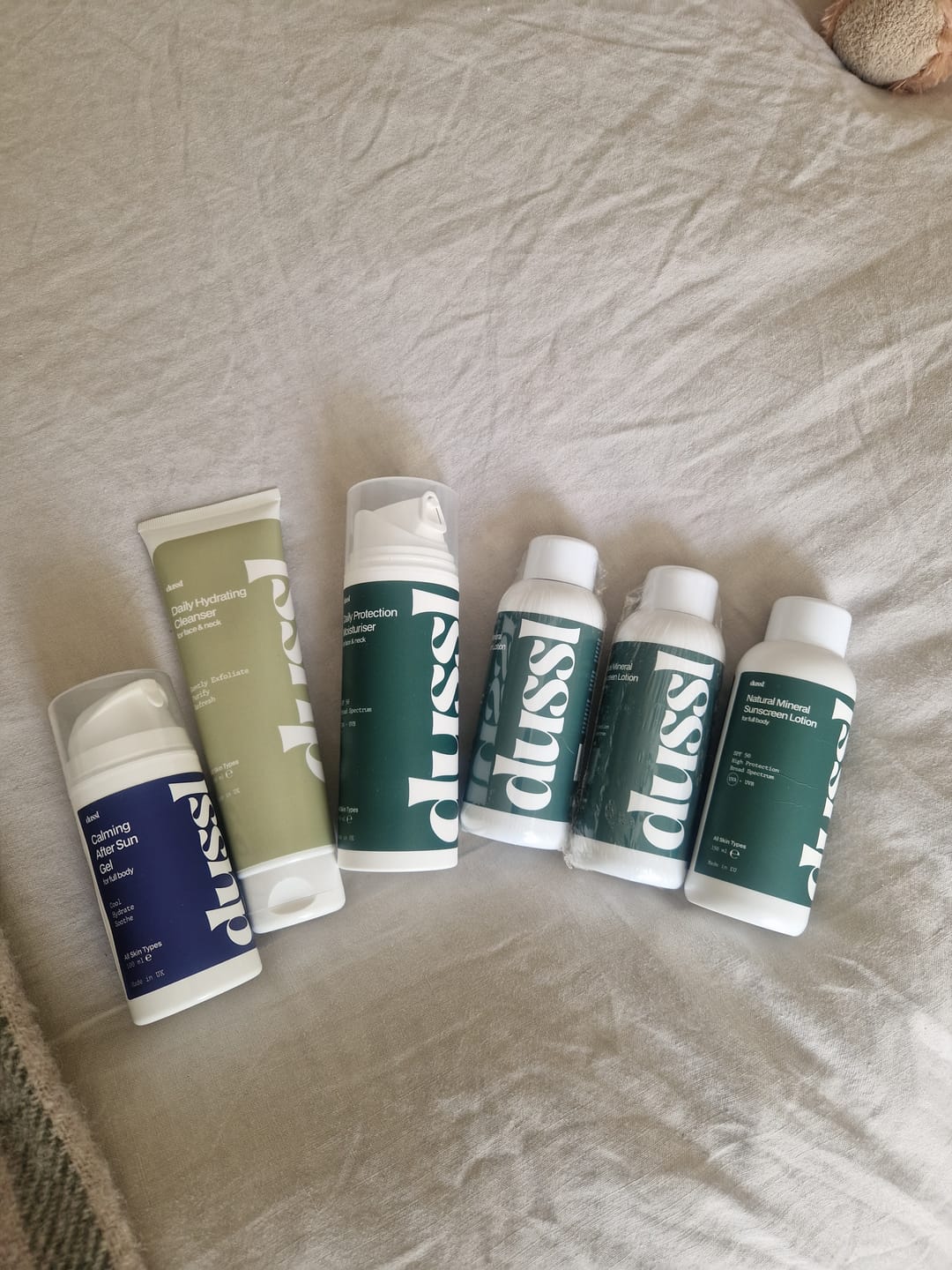 Customer photo review of Natural Mineral Sunscreen Lotion