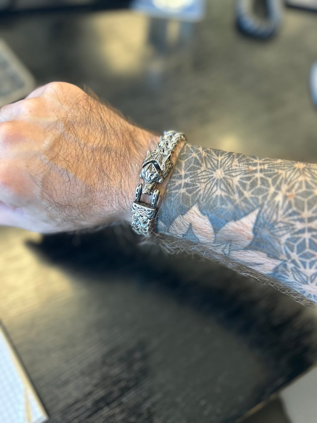 Customer photo review of Fenrir Bracelet