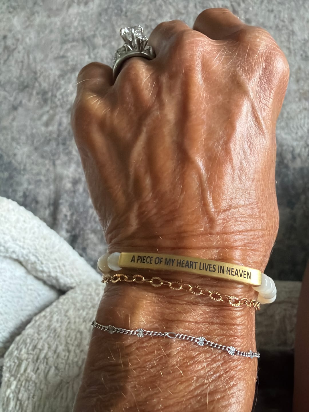 Customer photo review of A PIECE OF MY HEART LIVES IN HEAVEN
