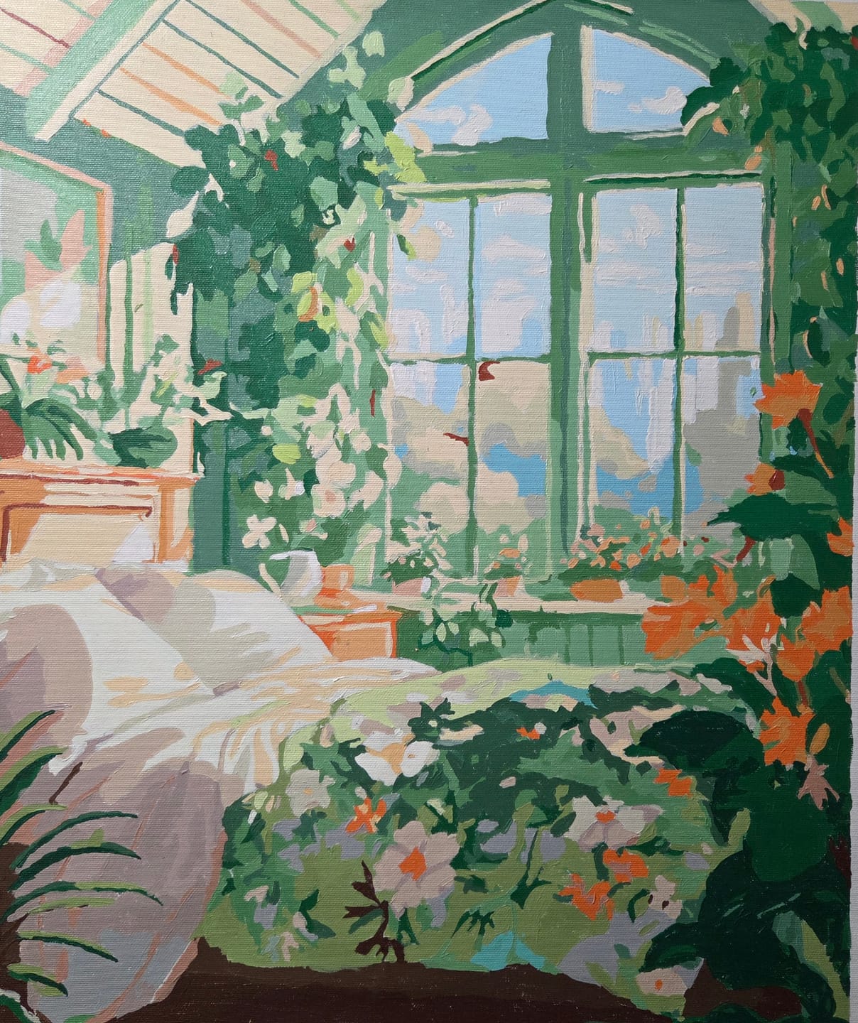Customer photo review of Bedroom Greenery