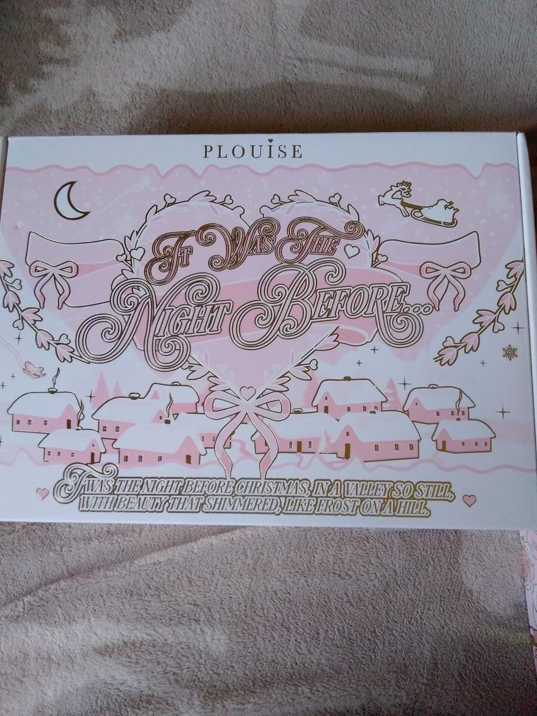 Customer photo review of It Was The Night Before Skincare Set