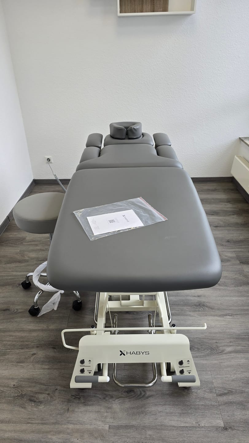 Customer photo review of Therapieliege Elektrisch Evero X7 Ergo 7-Segmente | Steuerrahmen | 3 Jahre Garantie