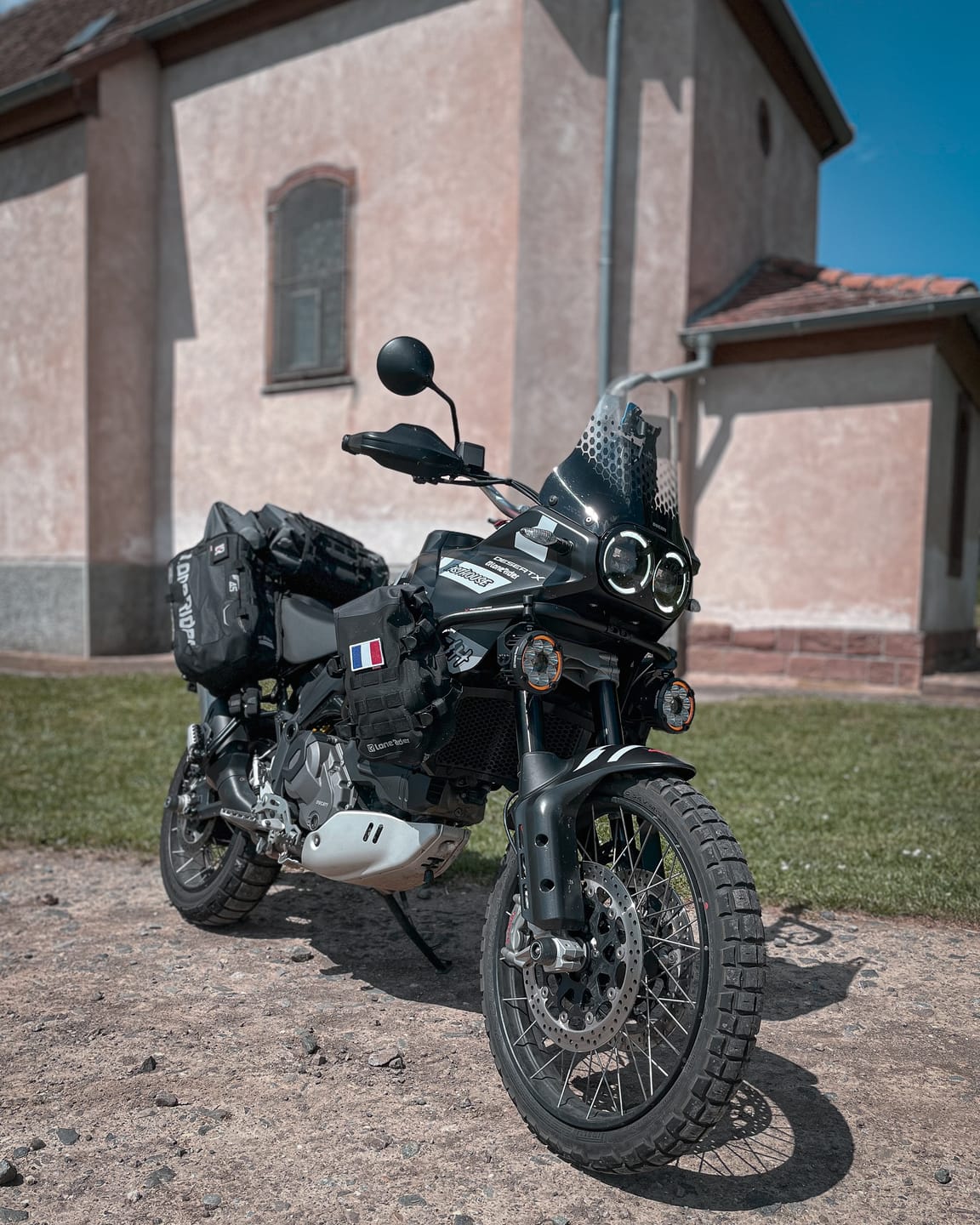 Customer photo review of ADVBags 45 – Rackless Saddle Bags